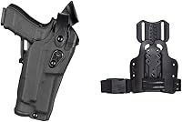 Vista 7 de Safariland 6360RDS - Funda de retención de nivel tres, compatible con vista de punto rojo, STX negro liso, diestro, compatible con: Glock 17/22
