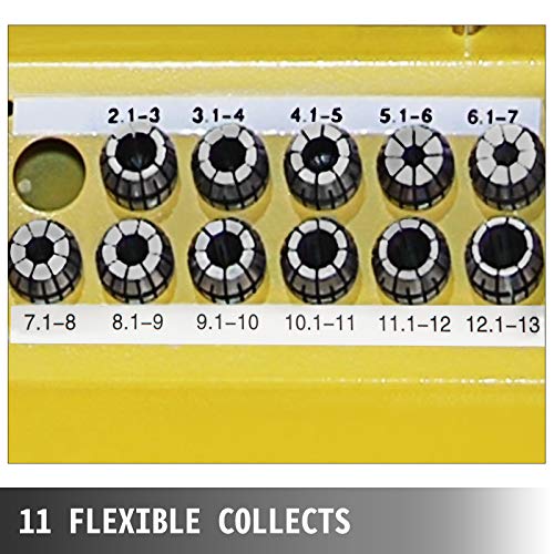 image for BestEquip End Mill Sharpener MR-13B Φ3-Φ13(Φ15) Drill Bits Sharpene