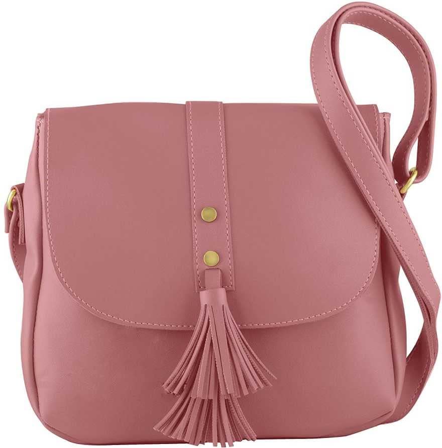 marcG Faux Leather Stylish Shoulder Side Sling Bag for Women(Multicolor) (Pink) (B09SHT2VRV) Amazon Price History, Amazon Price Tracker