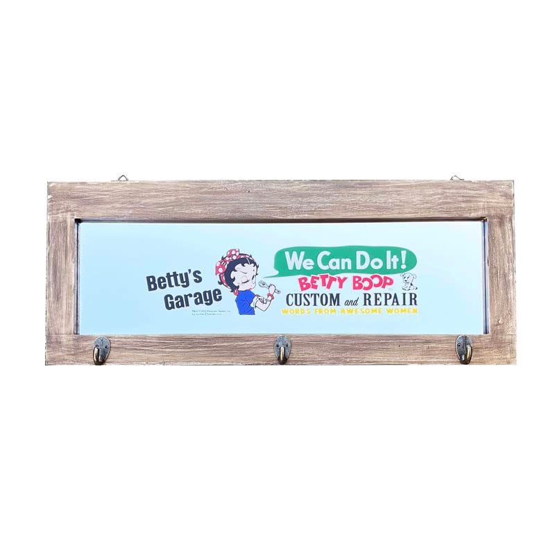 Amazon｜Wood Hook Mirror Board ウッド ミラー ボード フック