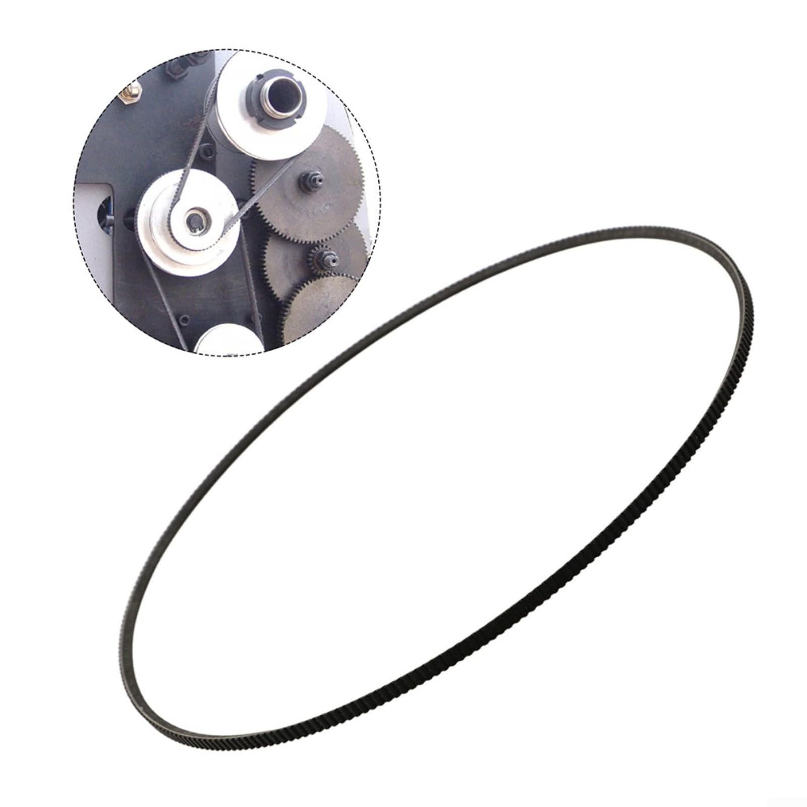 3pcs 5M387 Cinghia Tornio, Mini Tornio Cinghia di Trasmissione Modello 5m387 Per Wm210 Cinghia Motore Tornio Ad Alta Resistenza Alla Trazione, Resistente Al Freddo, Non Facile Da Sgonfiare