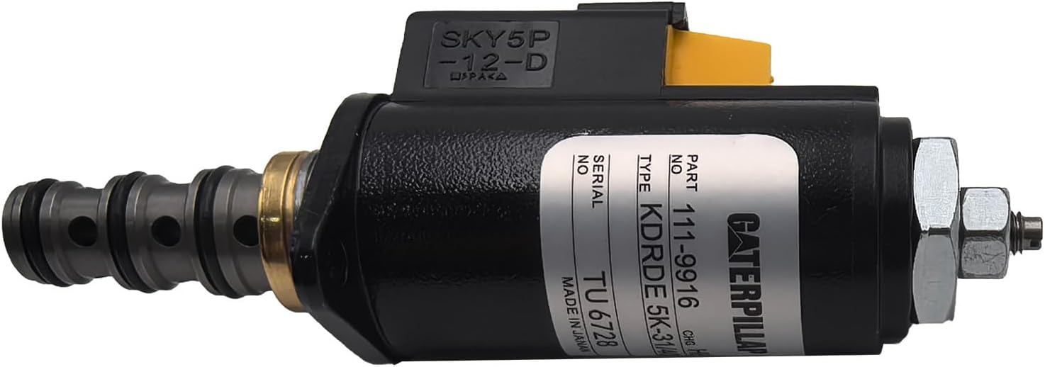 111-9916 Solenoid Valve Replacement for Caterpillar E320B E320C E320D E325C E325D E325B Excavator