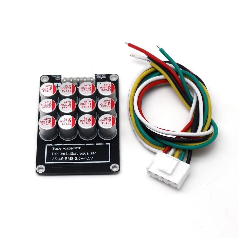 Active Balancer, 4S 8S 16S Lithium-Batterie-Equalizer, 5,5 A High Auto Balance Board für Elektrofahrzeug-Solarspeicher
