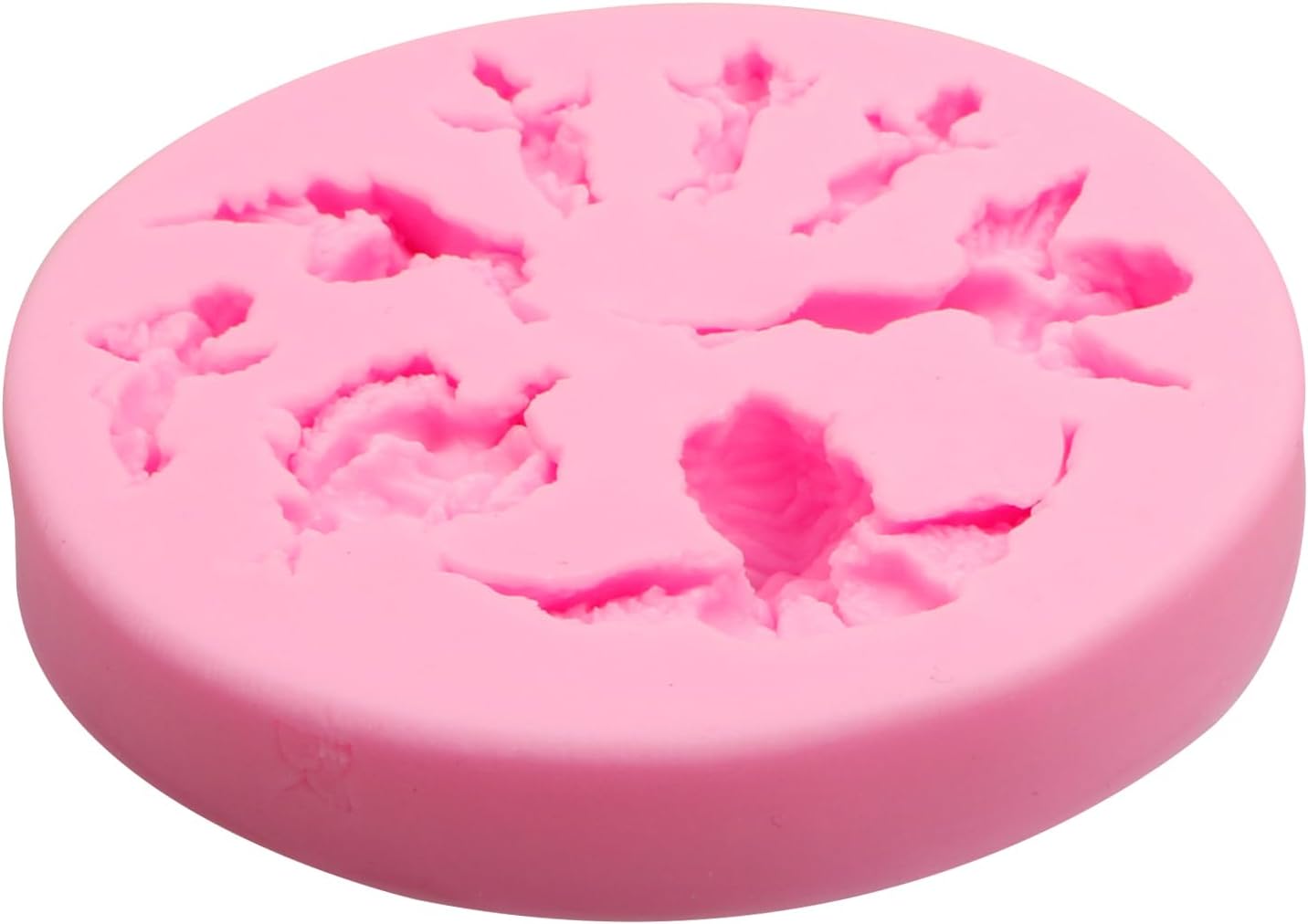 Angel Baby Chocolate Molds Baby Wing Wedding Silicone Mold For Baby Shower Birthday Party Valentine's Day Cake Decoration Making Wings Pendants Epoxy Clay Key Ring
