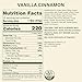MANOU All Natural High Protein Bar, 20g Protein, 10g Prebiotic Fiber, No Added Sugar, Nothing Artificial (12 Count, Vanilla Cinnamon)
