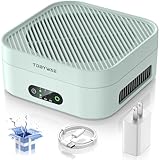 Air Purifiers for Home 600 Sq.Ft, TDBYWAE H13 True HEPA Air Purifier with USB Cable for Pets Dust Dander Pollen Odor Smoke, Small Portable Air Purifier for Bedroom Office Desktop Car RV (Green)