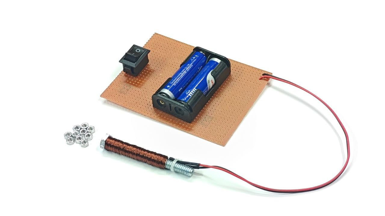 ERH India Electromagnet School Science Project Working Model Readymade for Science Student Electromagnetism Experiment Activity DIY Kit (B0CTMFXMGG) Amazon Price History, Amazon Price Tracker
