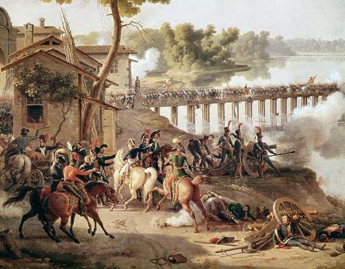 Toile Murale Napoléon par Louis Lejeune - Impression d'Art Premium 60x90cm pour Salon