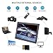 Televisión LCD portátil de 14 Pulgadas, TV analógica con TV DVB-T-T2 1080P...