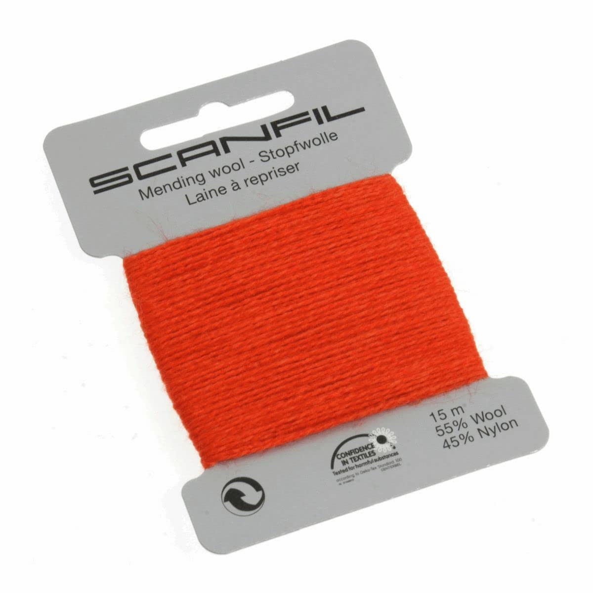 Scanfil 40020-093 Darning Thread, Orange, 15 m