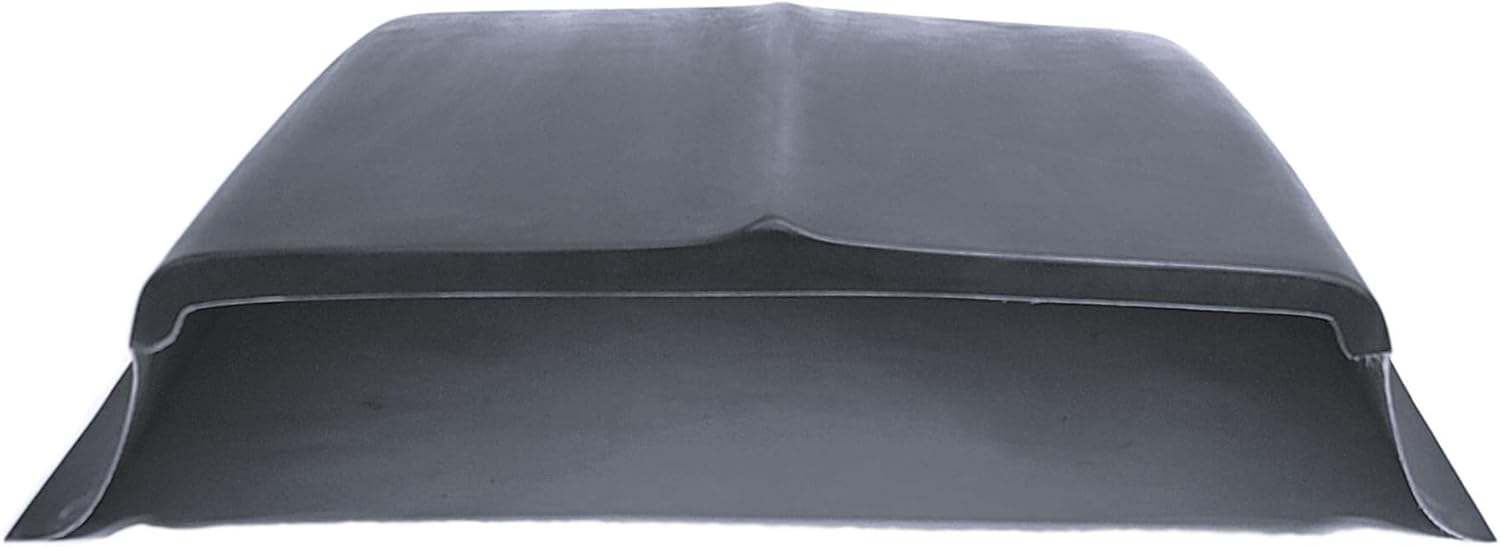 SC-1166 - Cowl Induction Hood Scoop - 40" L x 6" H x 28" W - Fiberglass - Color Black