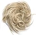 Moño Postizo Pelo Sintético Se Ve Natural Postizos de Pelo Recogido Elegante...