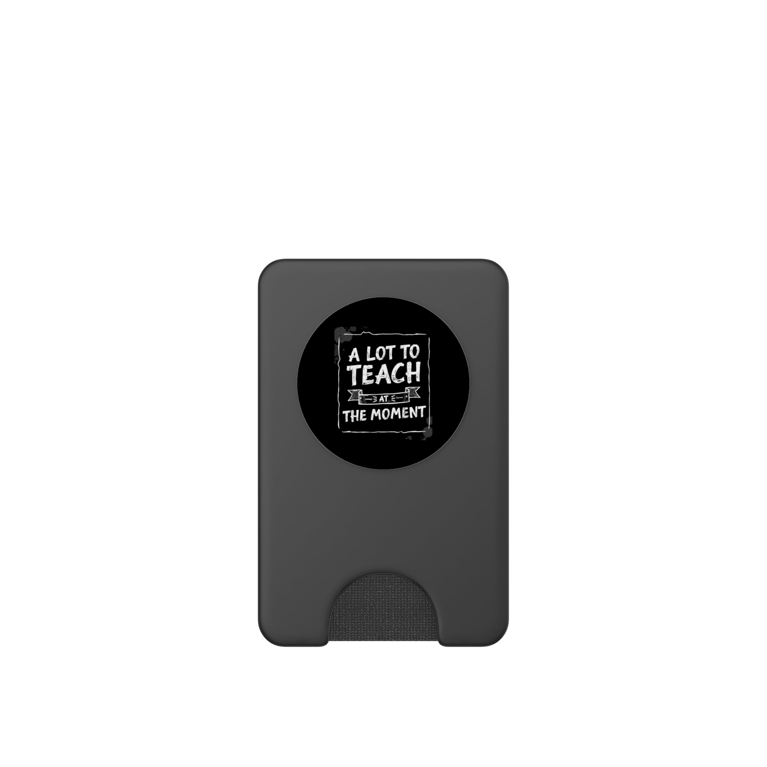 Teachers Day A Lot To Teach At The Moment Teachers Teaching PopSockets PopWallet for MagSafe, Black - Image 2