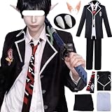 FMPVDI Blue Exorcist Cosplay Costume Uniform Okumura Cosplay Costume Outfit Suit Full Set Men Halloween