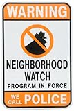 Tapco CW-1 Engineer Grade Prismatic Rectangular Neighborhood Safety Sign, Legend 
