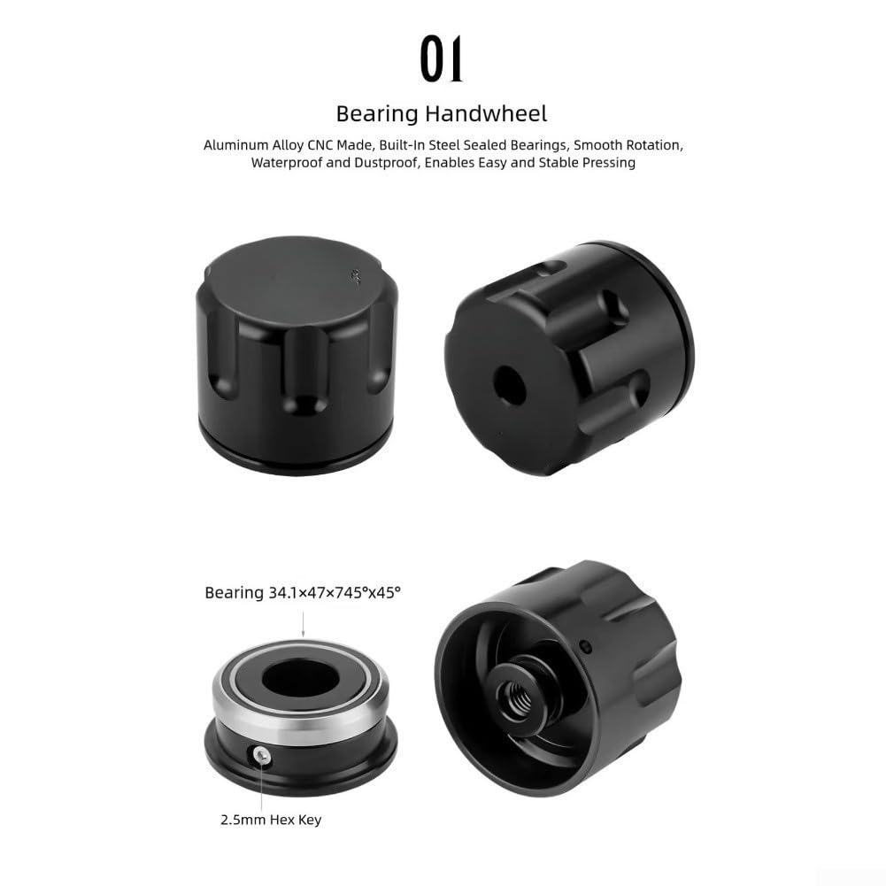 Kit di strumenti per la rimozione della pedivella per bicicletta per sram – Estrattore in lega di alluminio con cuscinetti 200 mm e 270 mm Opzioni