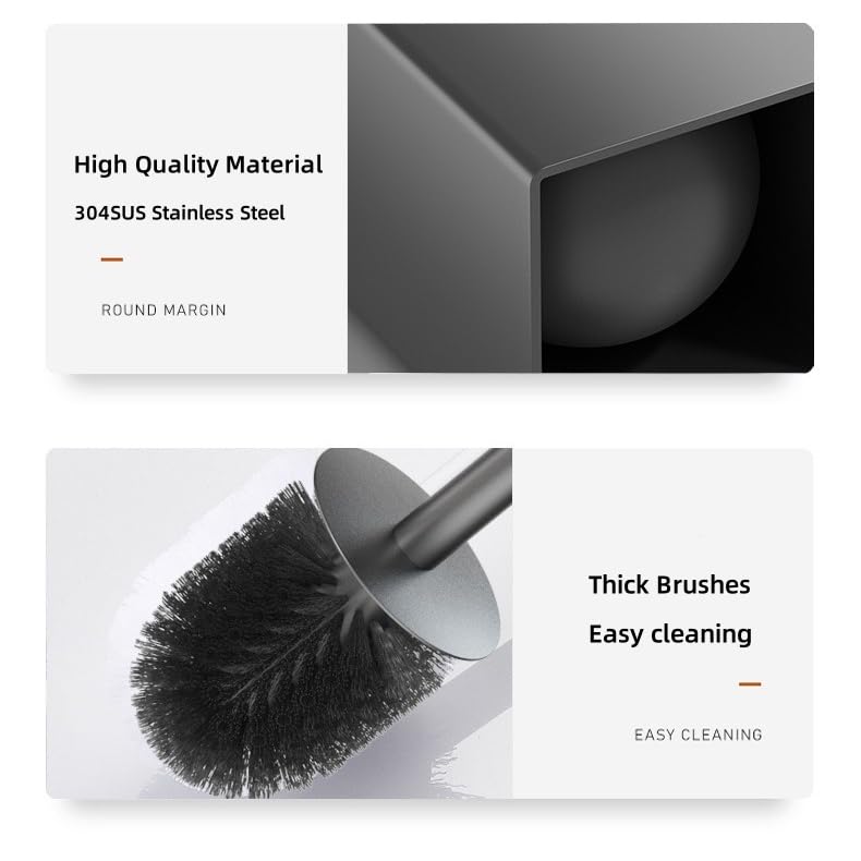 Toilet Brush and Holder - Image 3