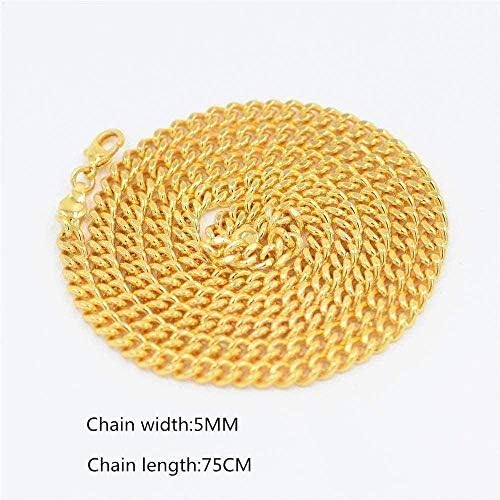 Collana E Braccialetto Hip Hop BHGT - Con Strass, Lega, Uomo E Donna - Foto 2