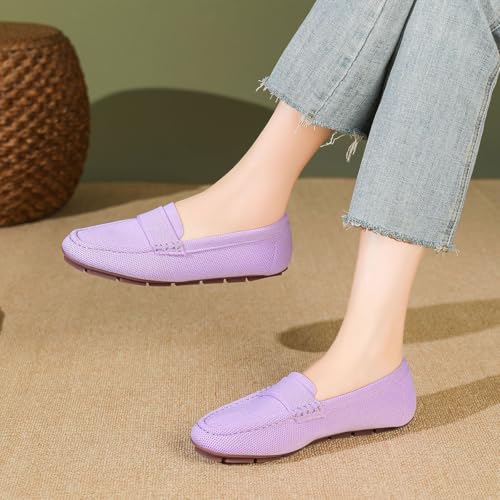 Image of feabtonbd Loafers for Women Comfortable Breathable ShoeCasual Slip On Womens Driving Flats Shoes