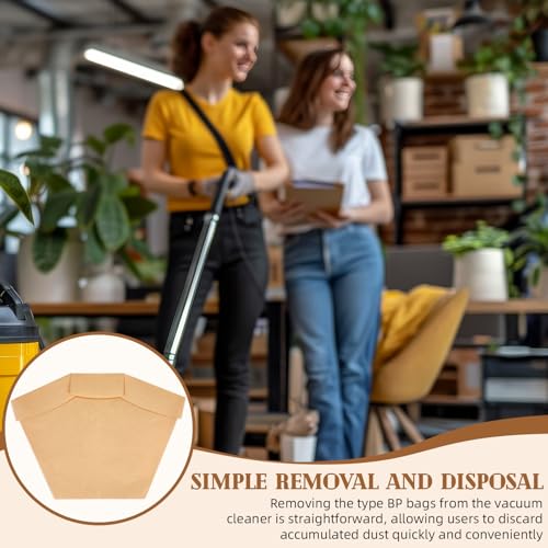 Image of 20 Pack Type Bp Vacuum Bags Compatible with Hoover C2401 Shoulder Vac & Backpack Vacuum Cleaner, Replace Part #401000BP 1ke2103000 41240202