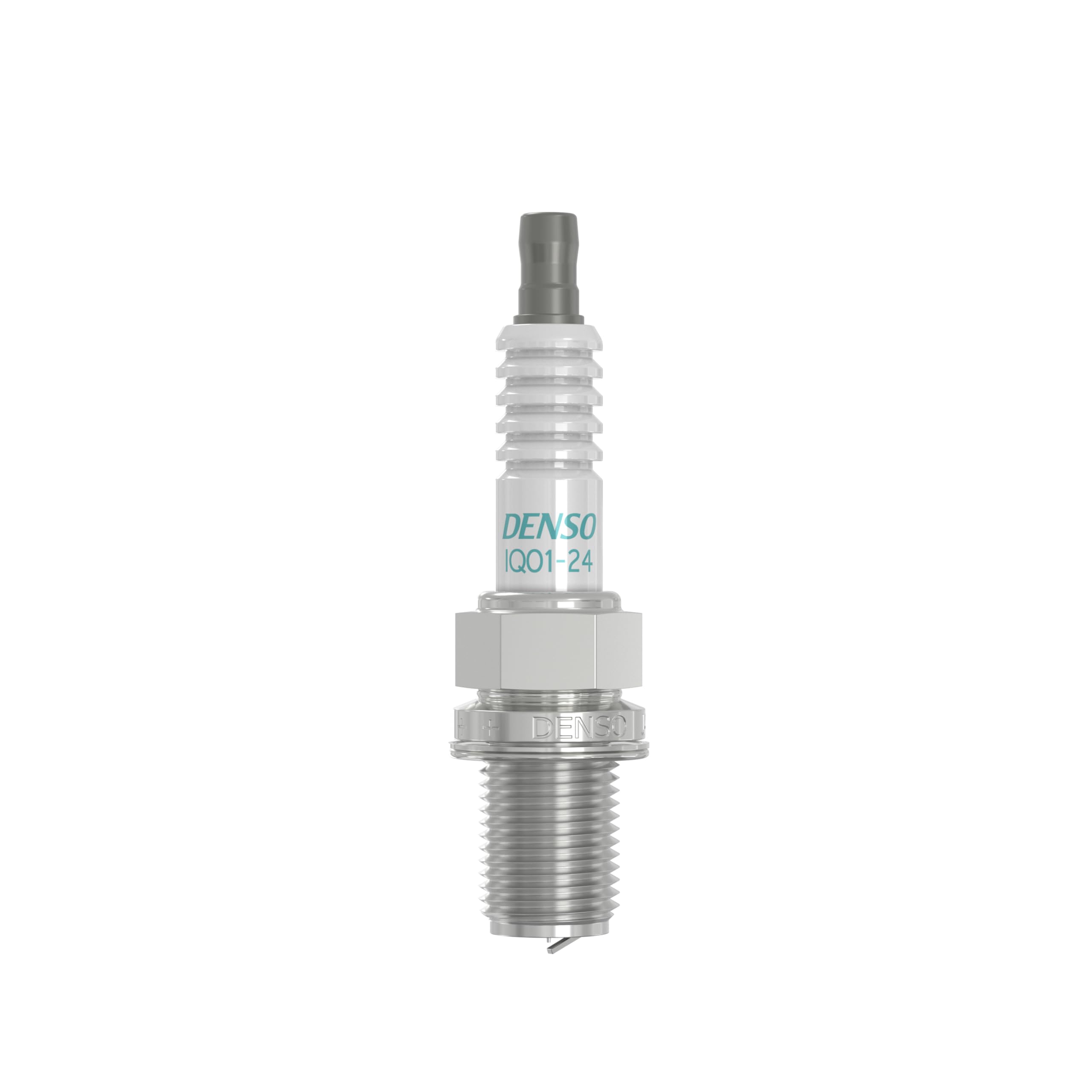 DENSO Candela accensione IQ01-24 con resistenza 1 Elettrodo di massa Elettrodo centrale - iridio Elettrodo di massa platino Lunghezza filettatura: 19mm