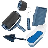 ★ Es el mejor producto para la familia. El rodillo de pintura profesional es tan simple y fácil de usar que incluso sus hijos pueden contribuir y pintar casi cualquier superficie de forma profesional.