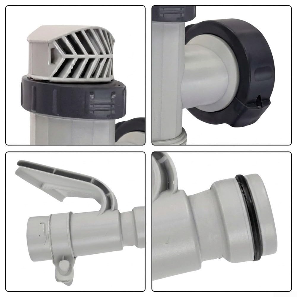 Adaptateur Plastique pour robuste pour Pompe à pour sable Adaptateur | Compatible systèmes hors pour sol, régulation flux eau, remplacement usées, installation rapide outils