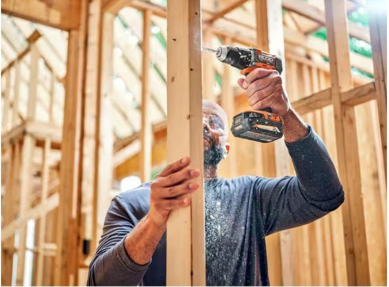 RIDGID 18V Cordless 1/2 in. Drill/Driver KIT with 2.0 AH Battery and Charger R860010K