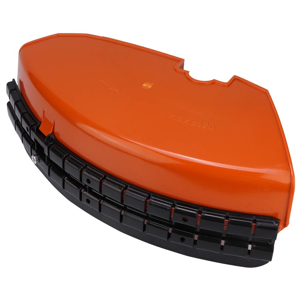 Deflector FS120 protector de desbrozadora con bloqueo de impactos 1