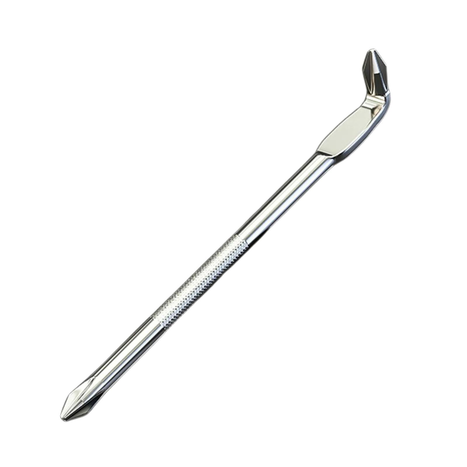 Newft Double Cross 5Mm L-Type Screwdriver L-Shaped Wrench Drill Bit Multipurpose Elbow Bend Short Arm Screwdriver Small Screw Driver Tool