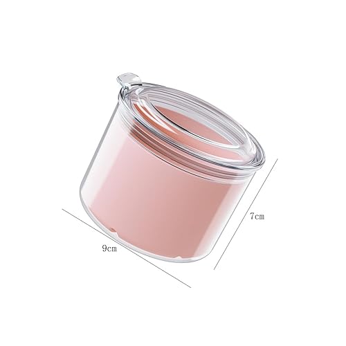 Miniatura 2 de Caja de 1 pieza para prótesis dental, caja de baño de 2 capas, caja redonda para dentaduras postizas, caja de almacenamiento de dientes falsos, taza