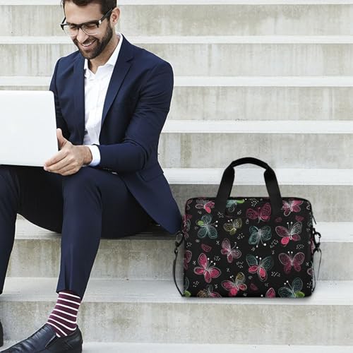 Funda portátil para laptop 15.6 pulgadas con asa y correa miniatura 3