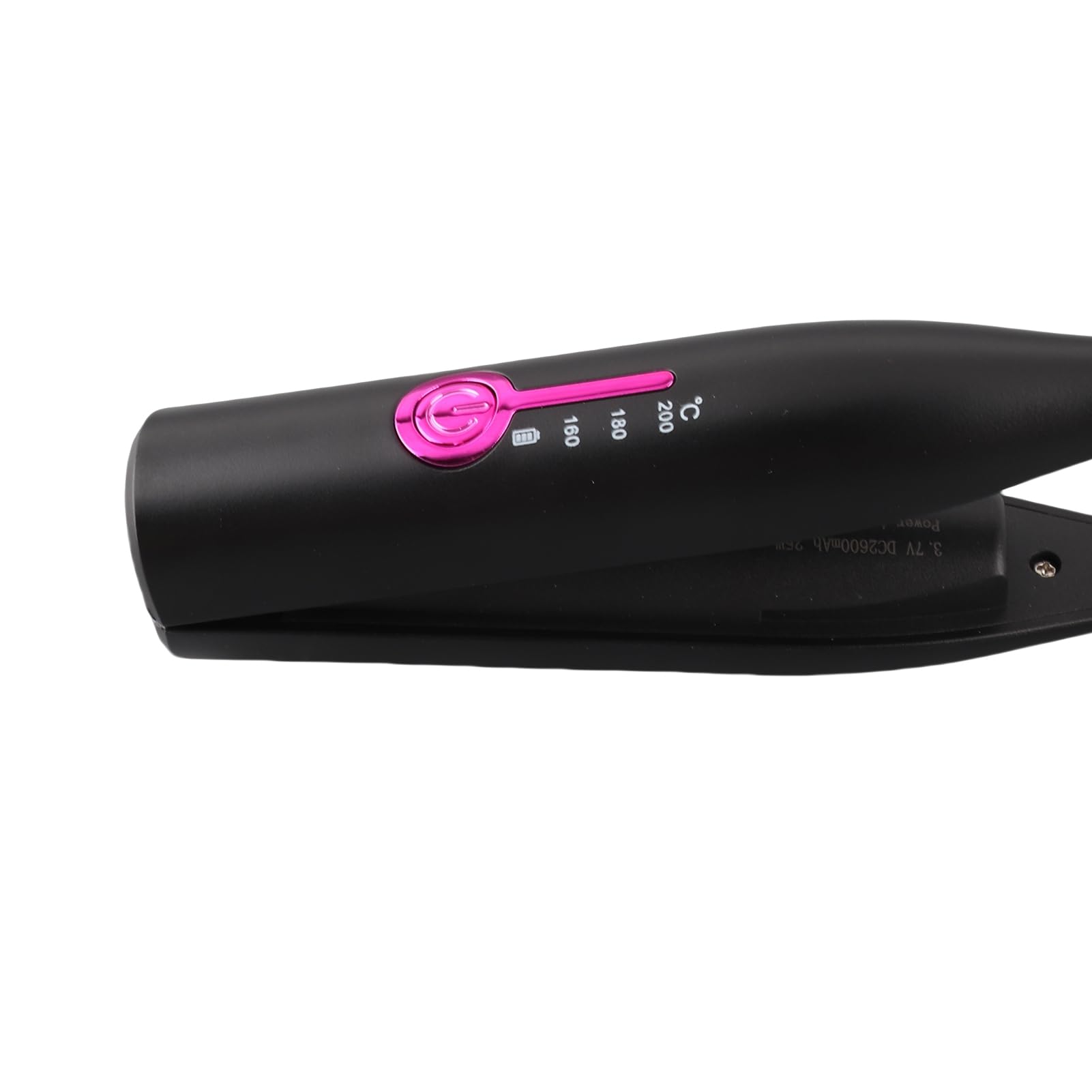 Kabelloses Mini Glätteisen für kurzes Haar, schmales Pencil Glätteisen für Pony und Pixie Cut, 2 in 1 Styler mit einstellbarer Temperatur