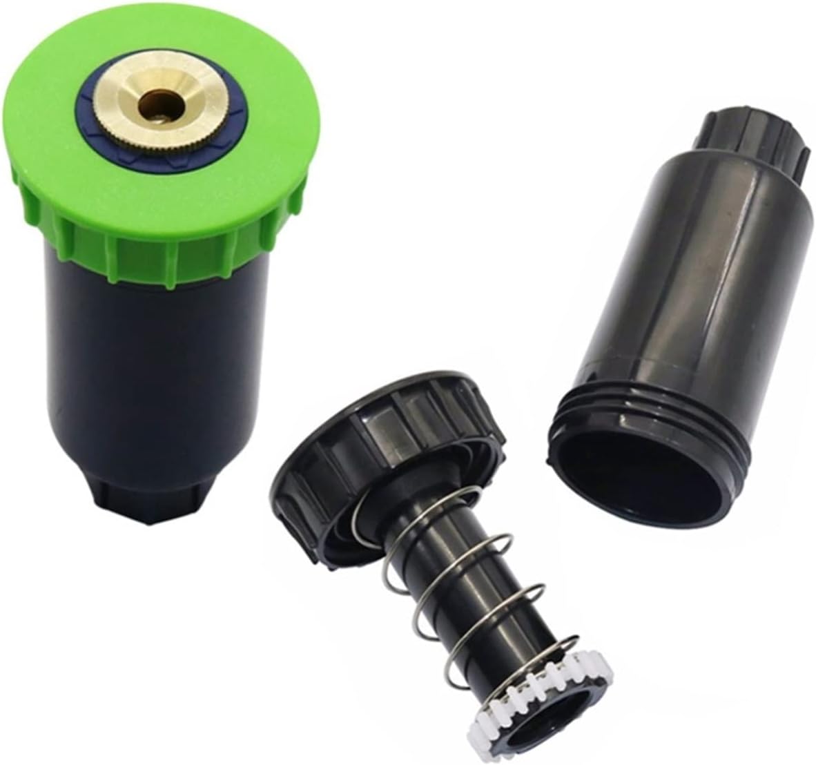 Gardening Irrigation Dripper 90 180 360 Degree Beautification Pop-up Sprinkler Head 1/2 Inch Internal Thread Gear Drive Garden Water Irrigation Lawn Nozzle 15 Pieces (Color : 90 Degree)