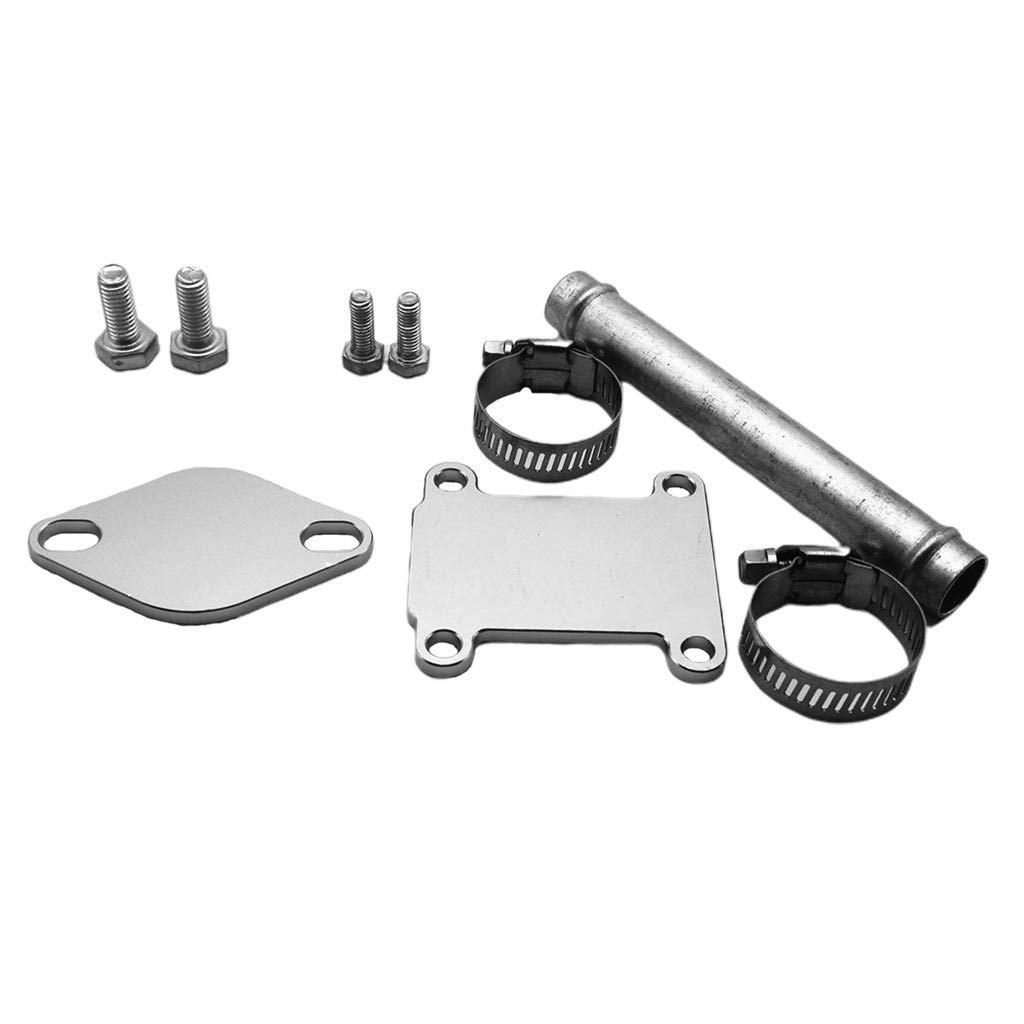 Gazechimp Kit d'Enlèvement de Plaque d'Obturation EGR Kit de Suppression Complet pour Croma 1.9 JTDM 16V