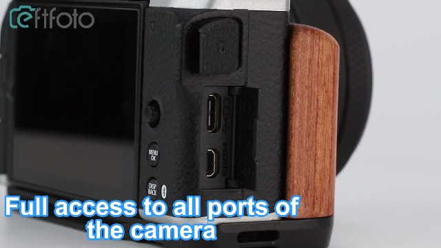 Amazon | Leftfoto xm5 エルゴノミックレトロハンドグリップL字型