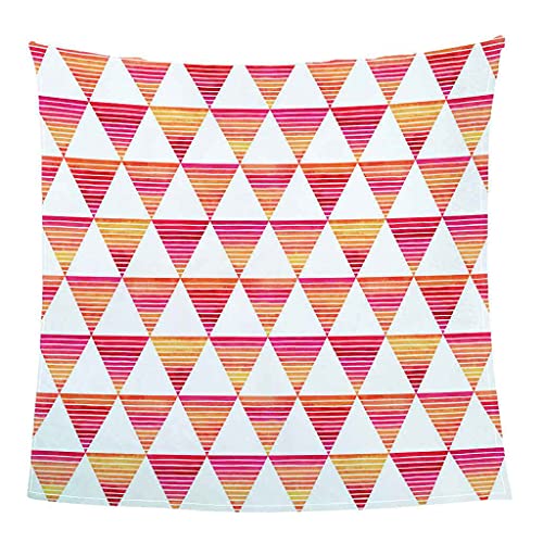 Couverture Polaire Flanelle Haut de Gamme Impression Geometric 3D