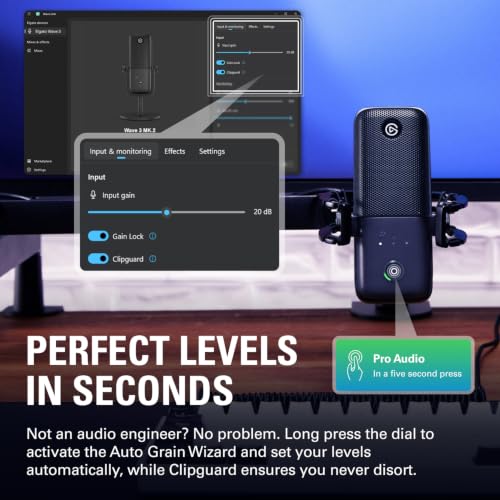 Elgato Wave:3 MK.2 USB Condenser Microphone, DSP Effects photo 7