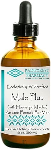 Rainforest Pharmacy Original Male Plus con Huanarpo Macho (Jatropha macrantha) 2 oz Extracto Líquido