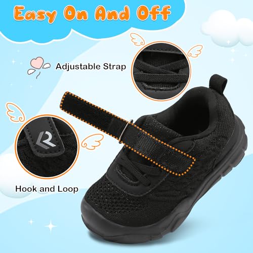 relxfeet Toddler Boys Girls Shoes Wide Toe Box Barefoot Sneakers Fashion Lightweight Breathable Tennis Walking Shoes2