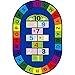 Produktbild LXHONG KidsChilds Teppich Digitaler Hopse Mit Buchstaben Bildung Lernen Teppich Atmungsaktiv Feuchtigkeitsbeständig Spielzimmer Teppich Mehrere Größen (Color : Blue, Size : 1x9m)
