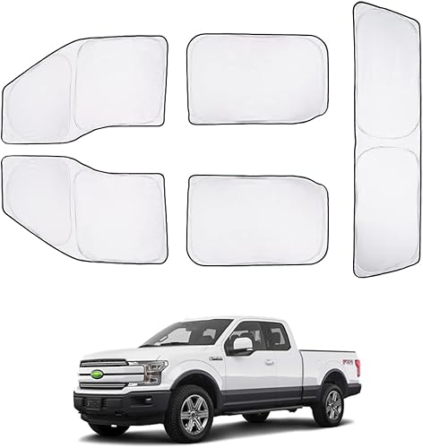 Miniatura 41 de T TGBROS Parasol para ventana de ajuste personalizado para Chevrolet Chevy Trailblazer 2021-2023 2024, accesorios para parabrisas y ventanas