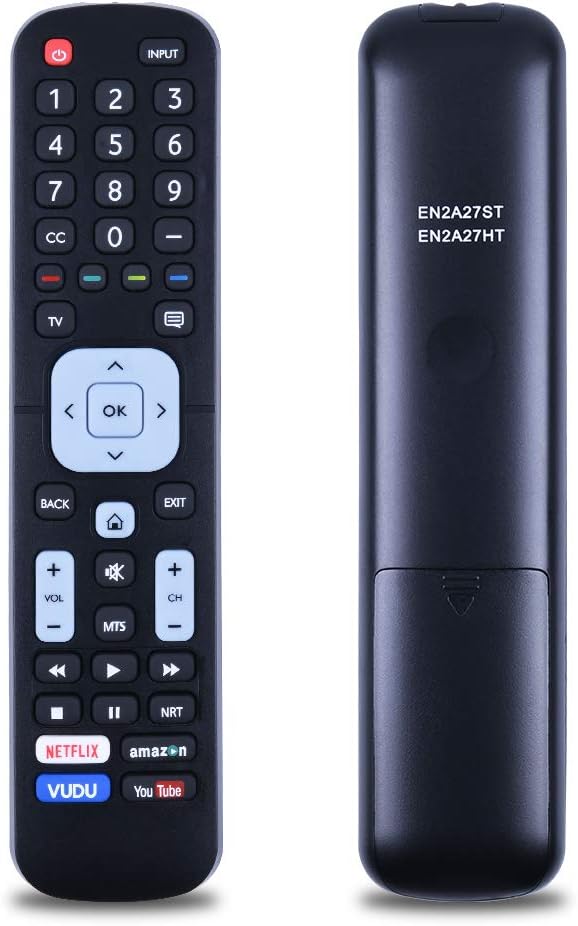 New EN2A27ST Replacement TV Remote Control for Sharp 4K Ultra LED Smart HDTV - LC-32P5000U / LC-40P5000U / LC-43P5000U / LC-50P5000U / LC-55P5000U / LC-60P6000U Television