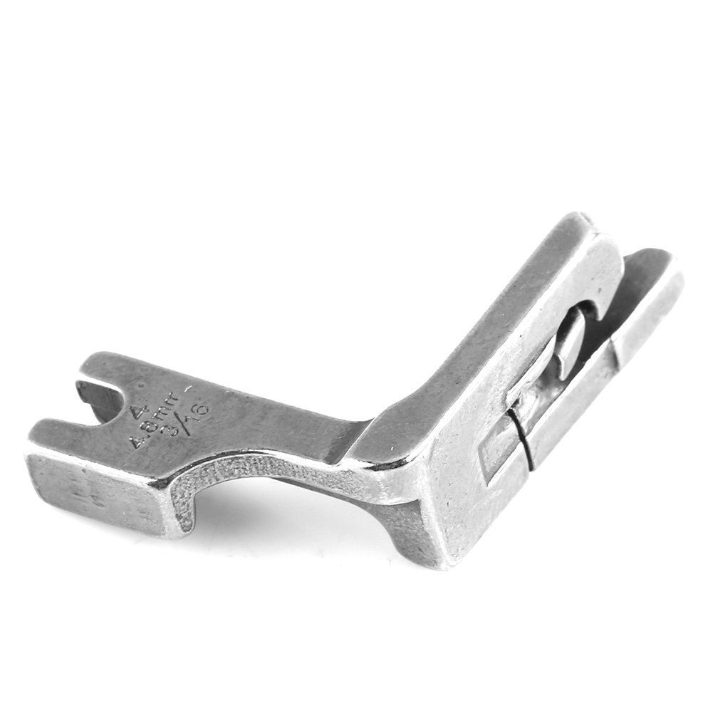 Prensatelas Para Dobladillo Enrollado 2.4mm - Acero Inoxidable Para Máquina De Coser Industrial De Una Aguja, Universal