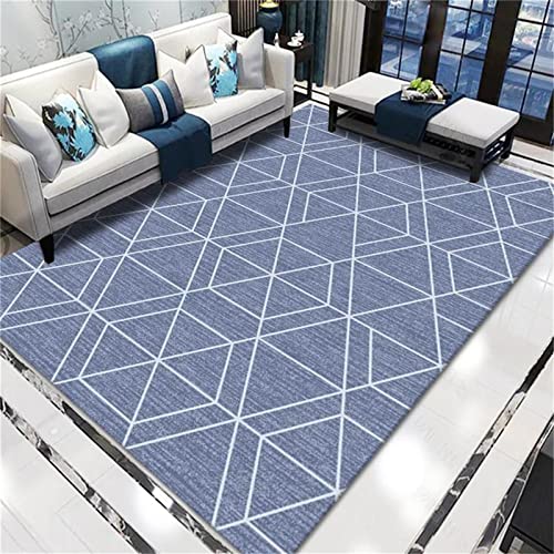 Alfombras Dormitorio Matrimonio Azul Marca AU-OZNER