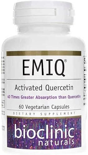 Bioclinic Naturals - Quercetina activada por EMIQ, 60 vcaps