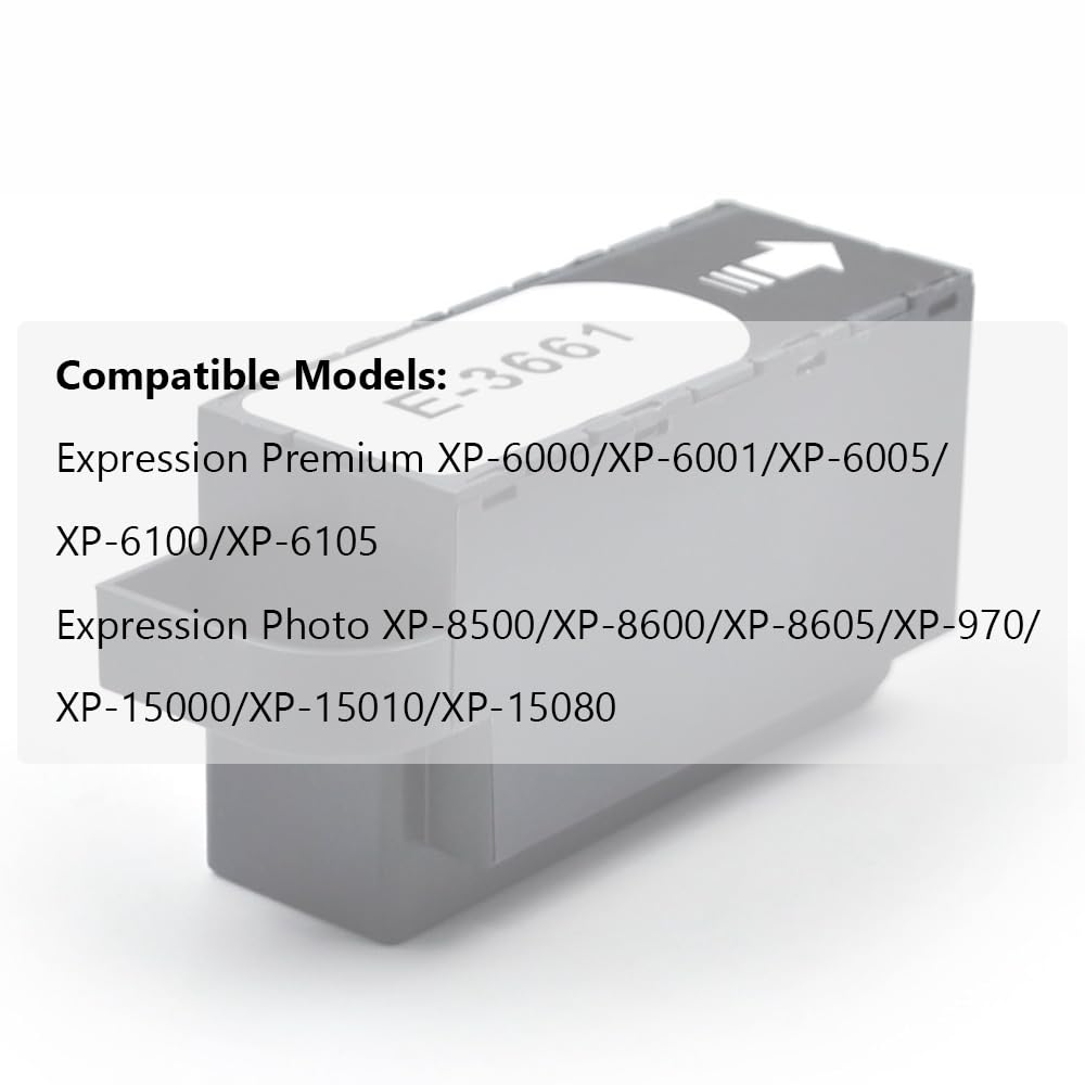 Boîte de maintenance compatible Expression Premium XP-6000 XP-6001 XP-6005 XP-6100 XP-6105 XP-8500 XP-8600
