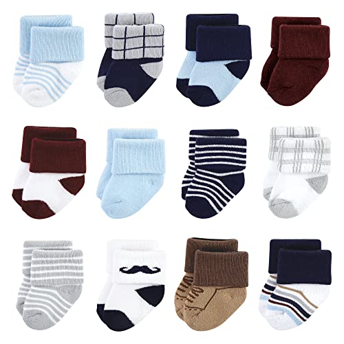 Little Treasure Unisex Baby Cotton Rich Terry Socks 24-Pack3