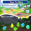 Bath Bombs for Kids with Surprise Inside, 30 Pack Kids Bath Bombs with Toys Glow in The Dark, Child-Safe Colorful Bubble Fizz Bath Ball Gift Set for Easter Egg, Birthday,Christmas