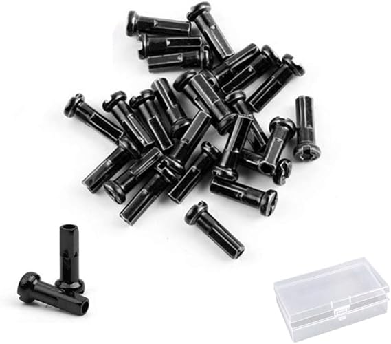 Juland 72 PCS Spoke Nipples Bike Spoke Nipples End Tips